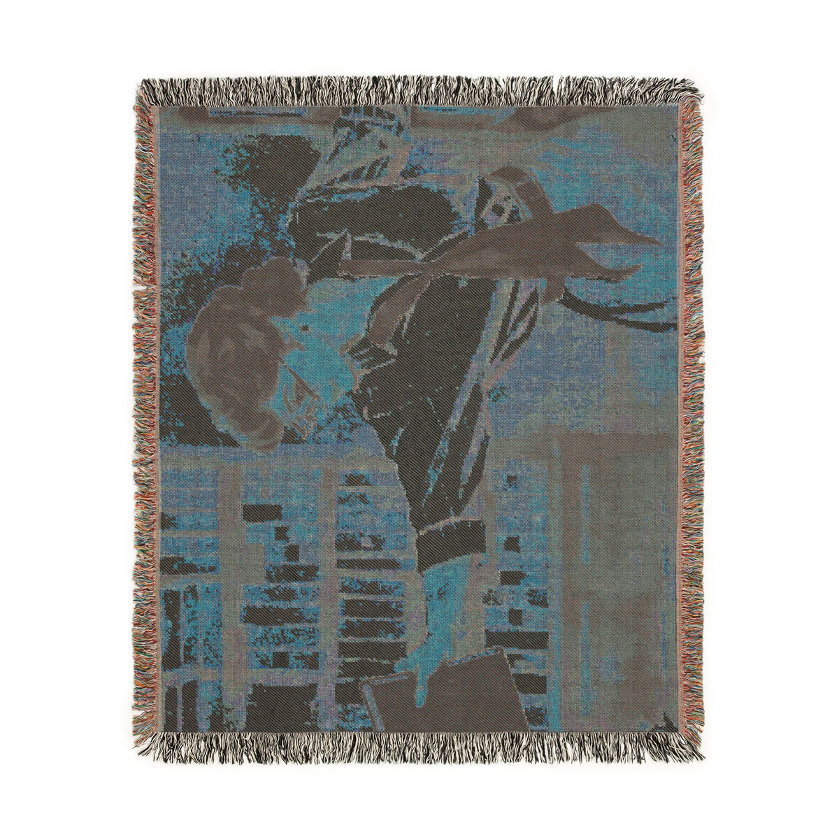 Evelyn Librarian Woven Blanket