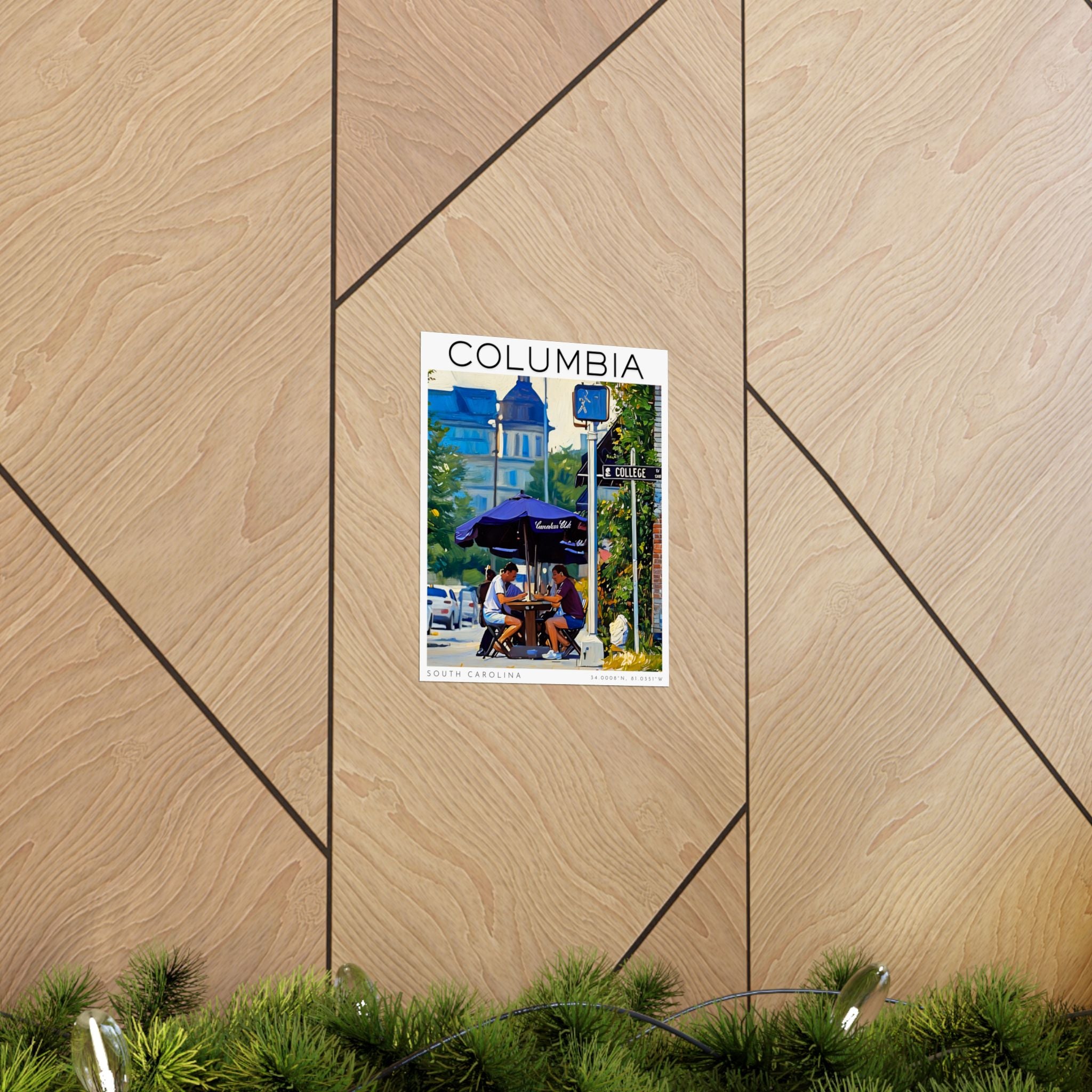 Columbia South Carolina Poster