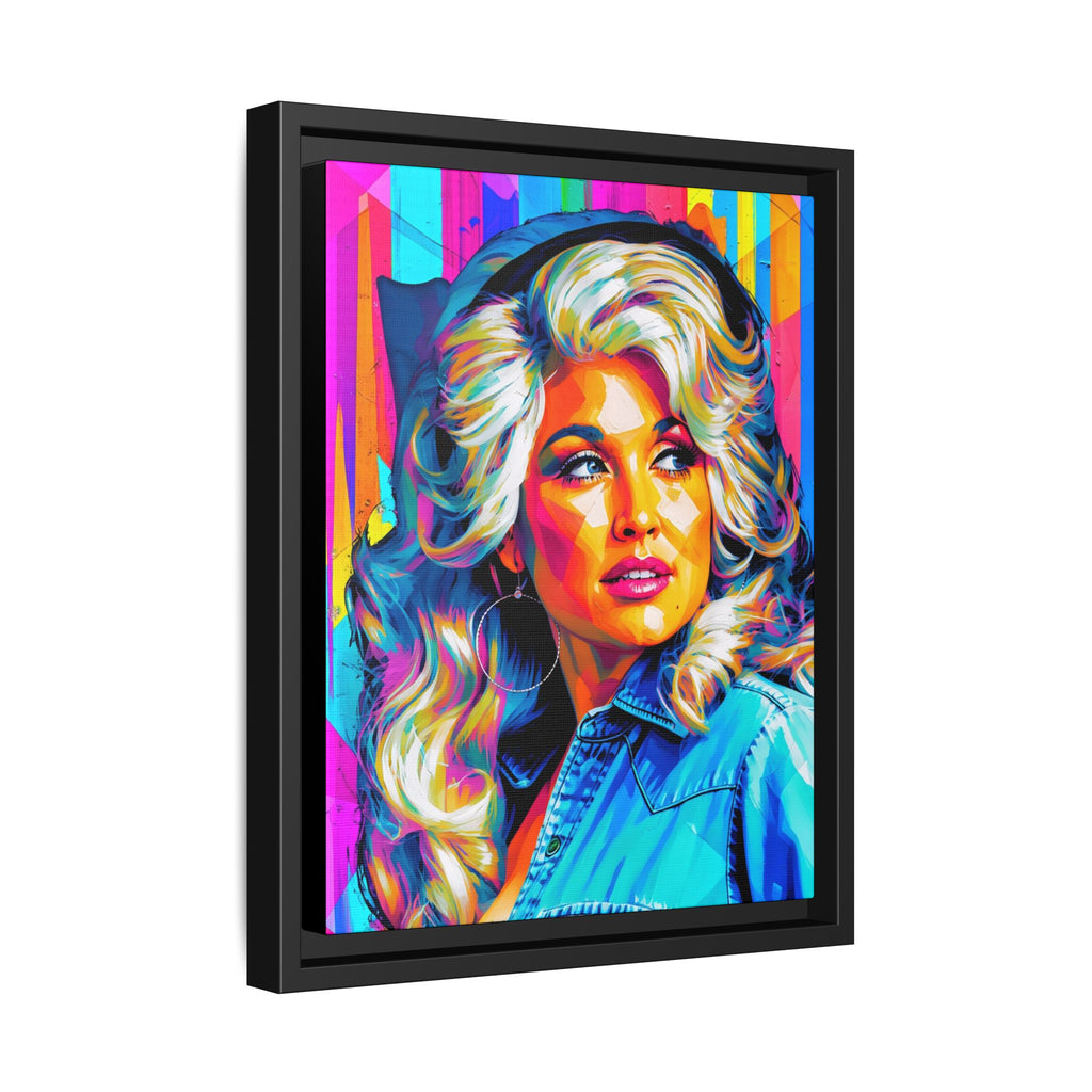 Queen of Country Framed Canvas