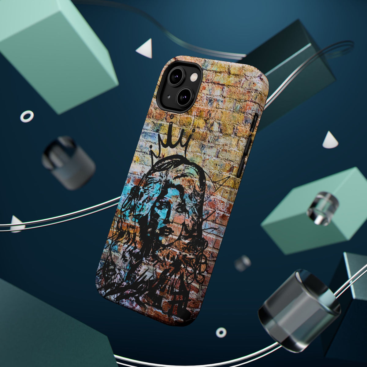 Queen of Country Graffiti Phone Case