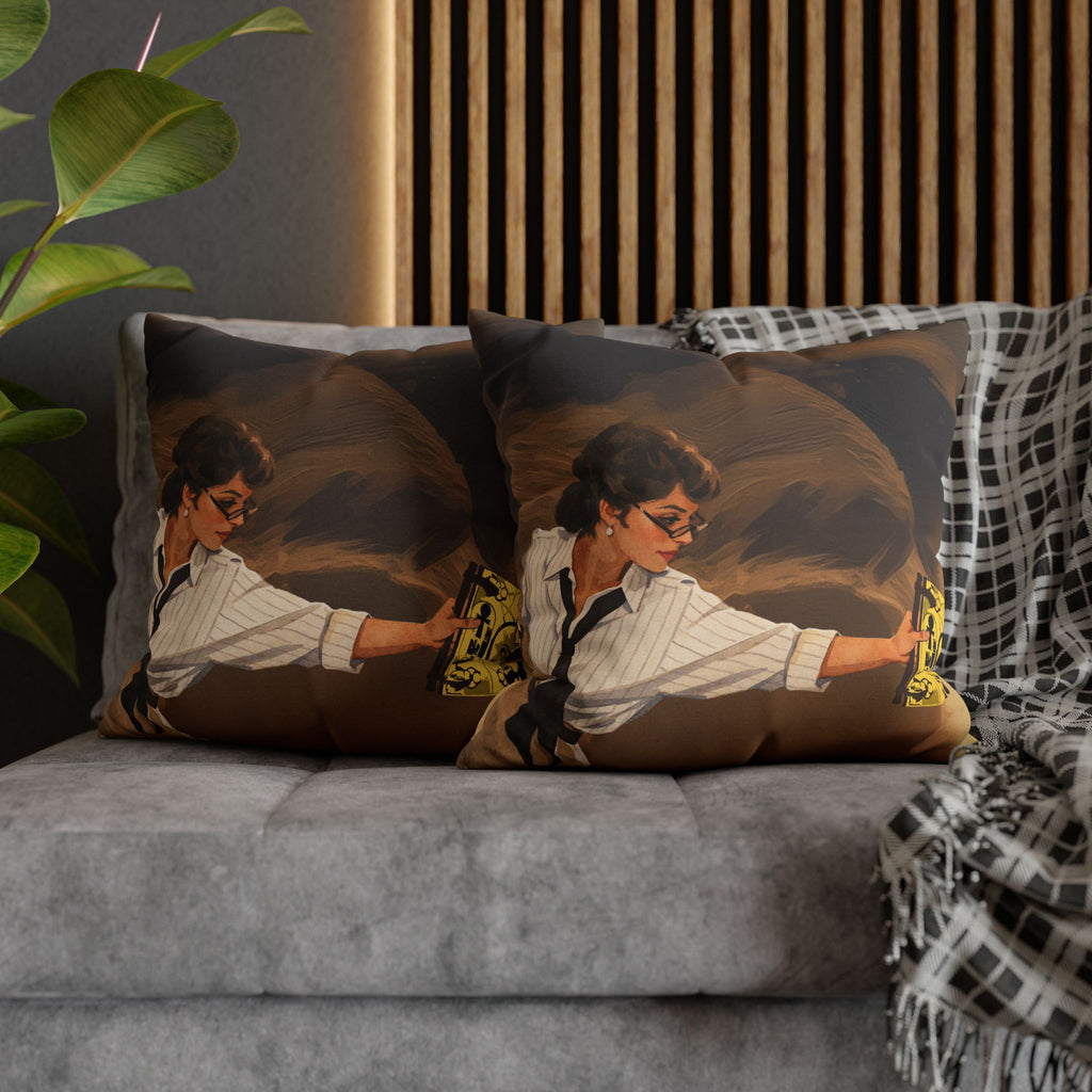 Evelyn Librarian Pillowcase