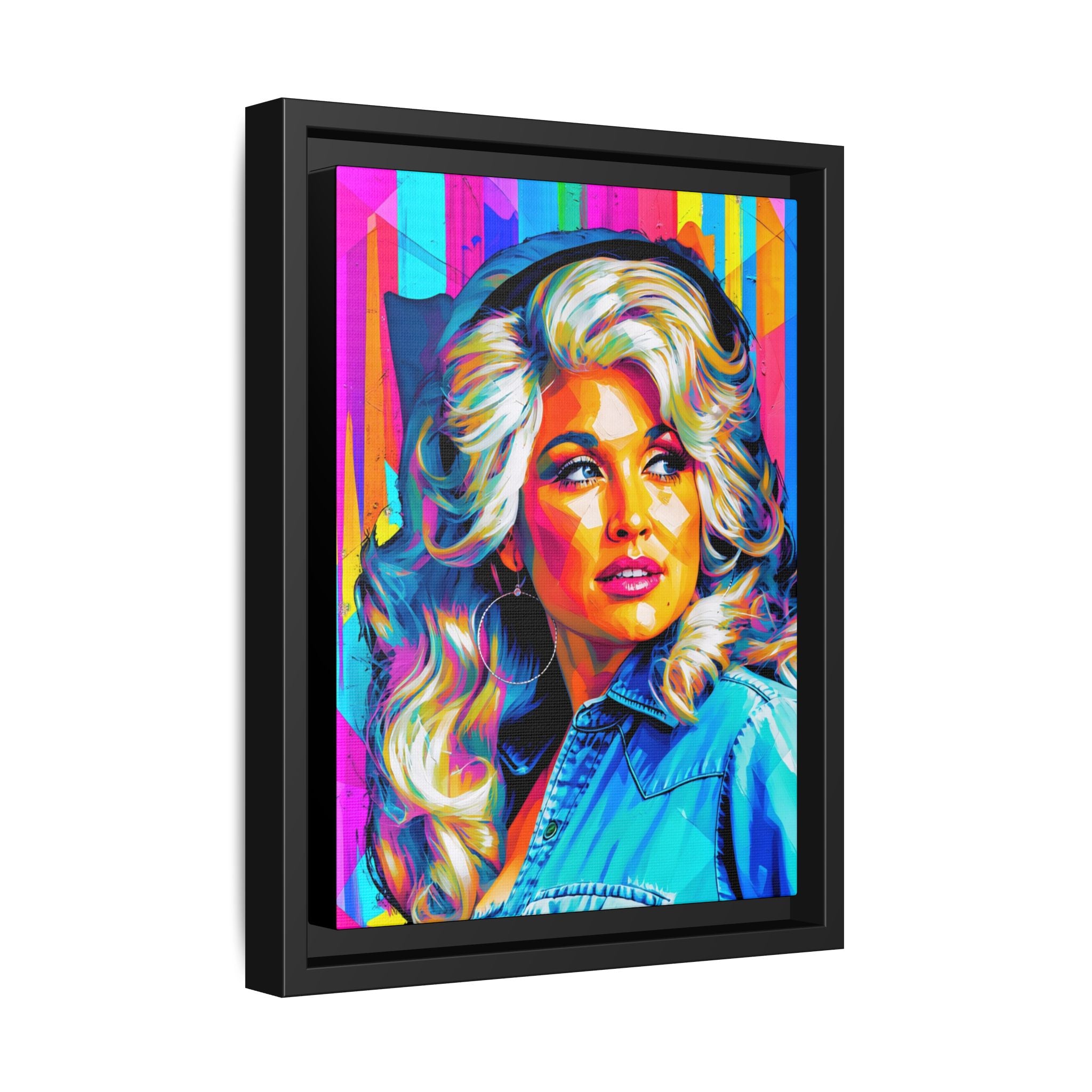 Queen of Country Framed Canvas
