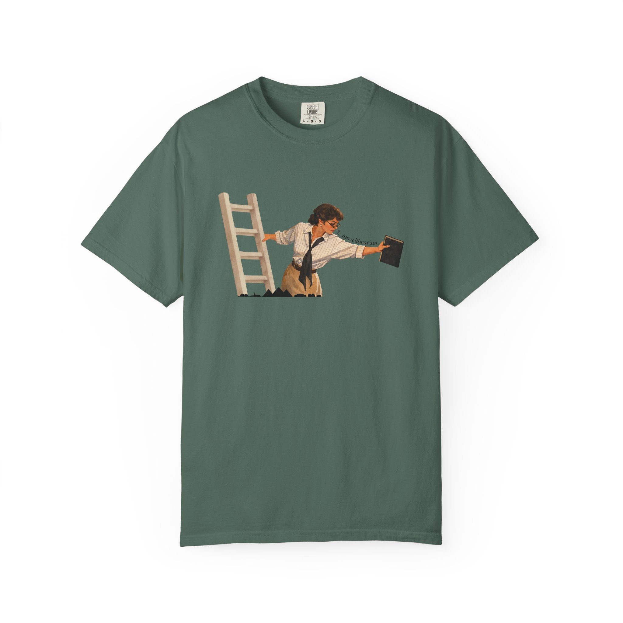 Evelyn Librarian Tee