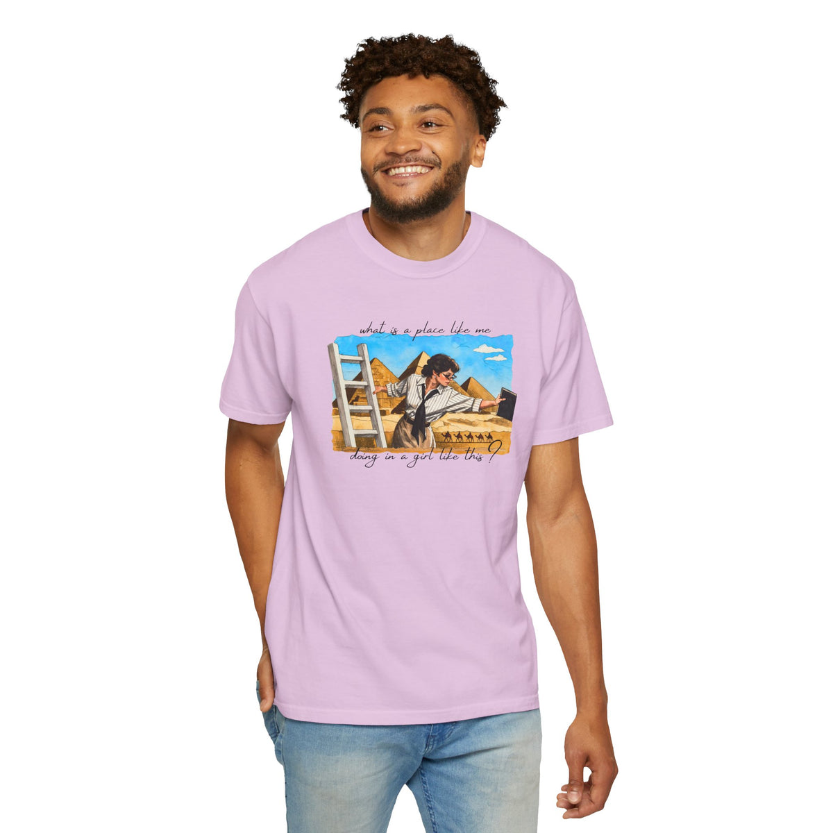 Evelyn Librarian Tee