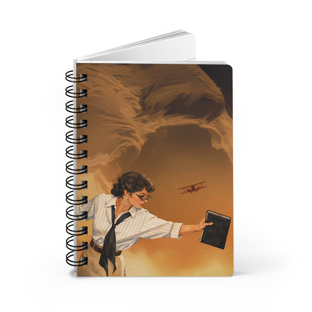 Evelyn Librarian Spiral Notebook