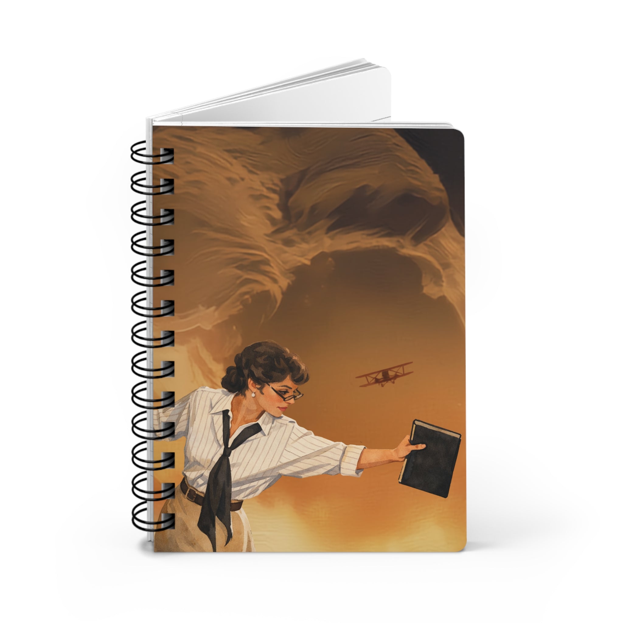 Evelyn Librarian Spiral Notebook