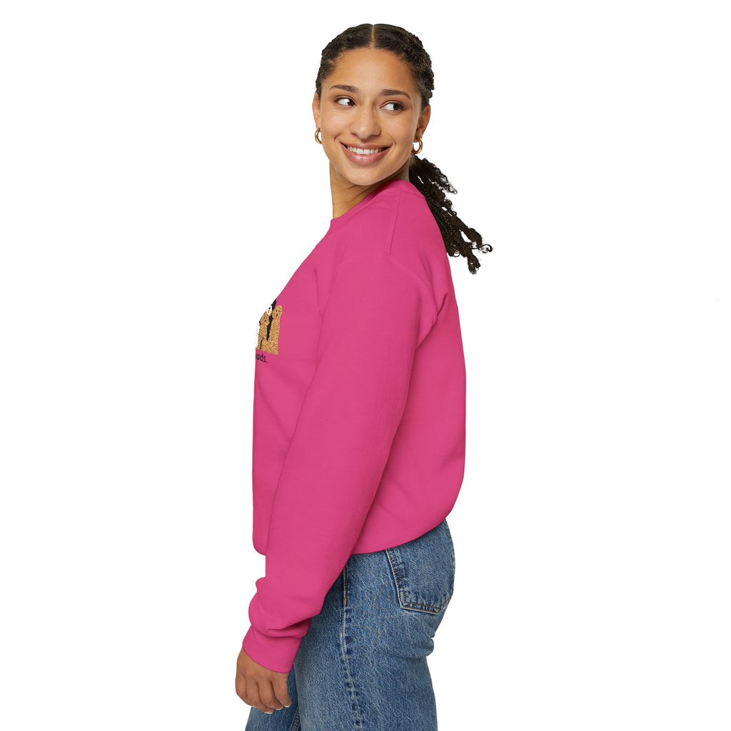 Embroidered Send Doods Crewneck Sweatshirt