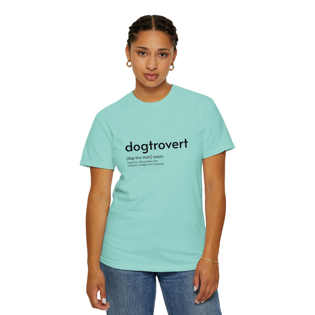 Dog-tro-vert Embroidered T-Shirt