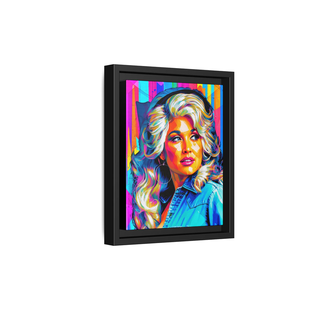 Queen of Country Framed Canvas