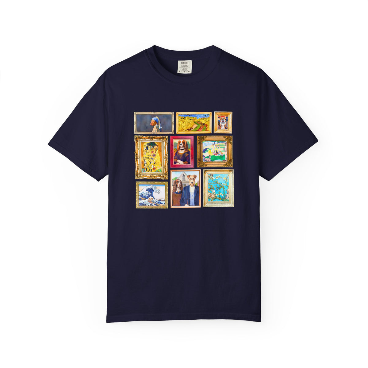 Dog Art Gallery Tee