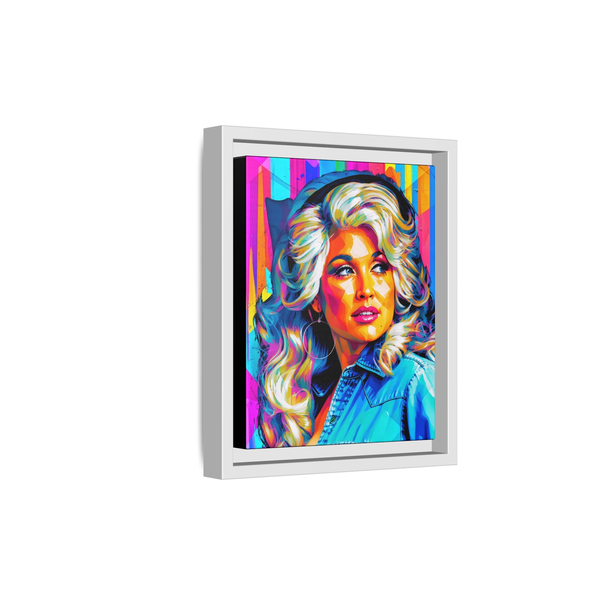 Queen of Country Framed Canvas