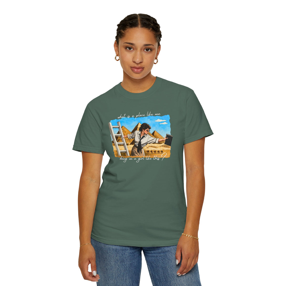 Evelyn Librarian Tee