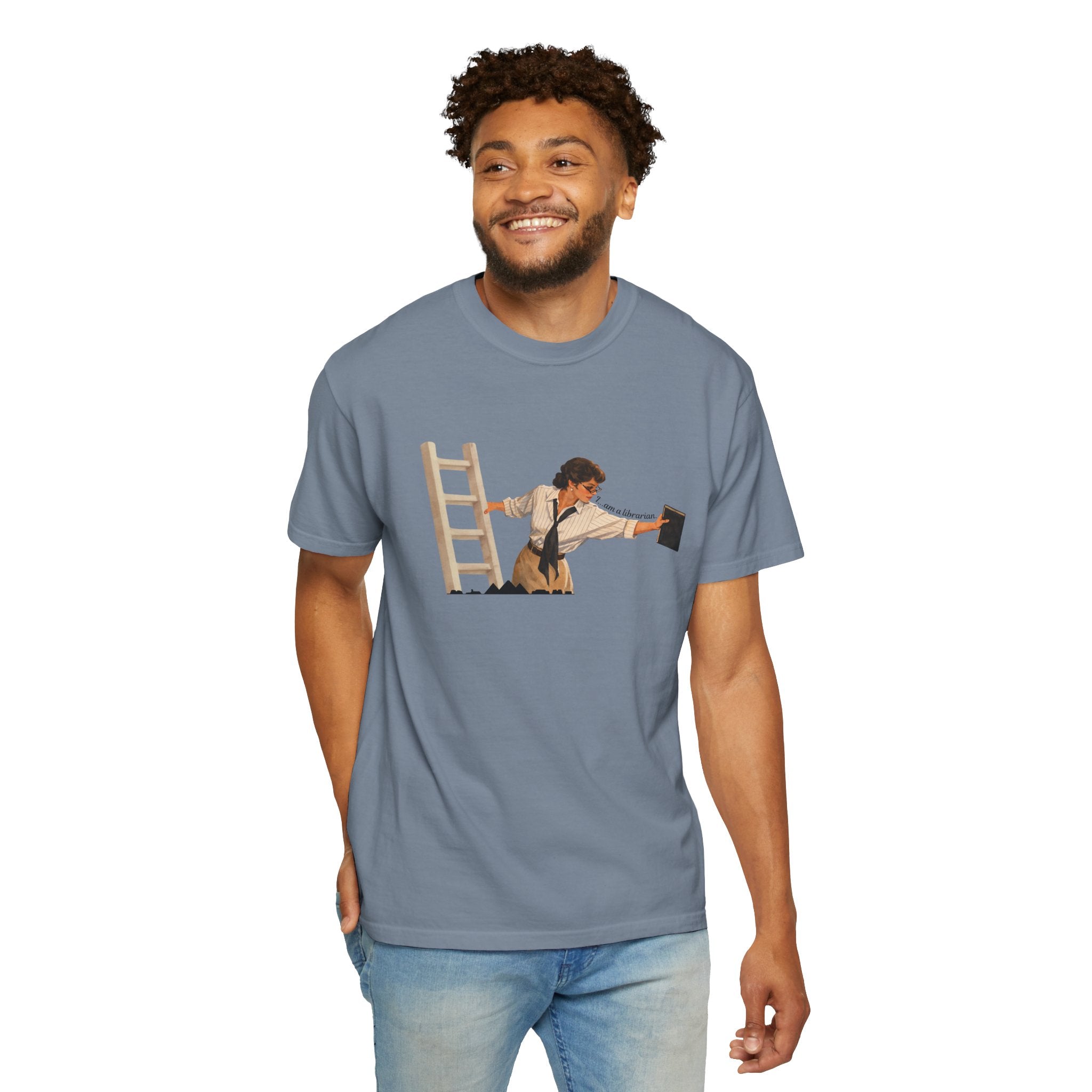 Evelyn Librarian Tee