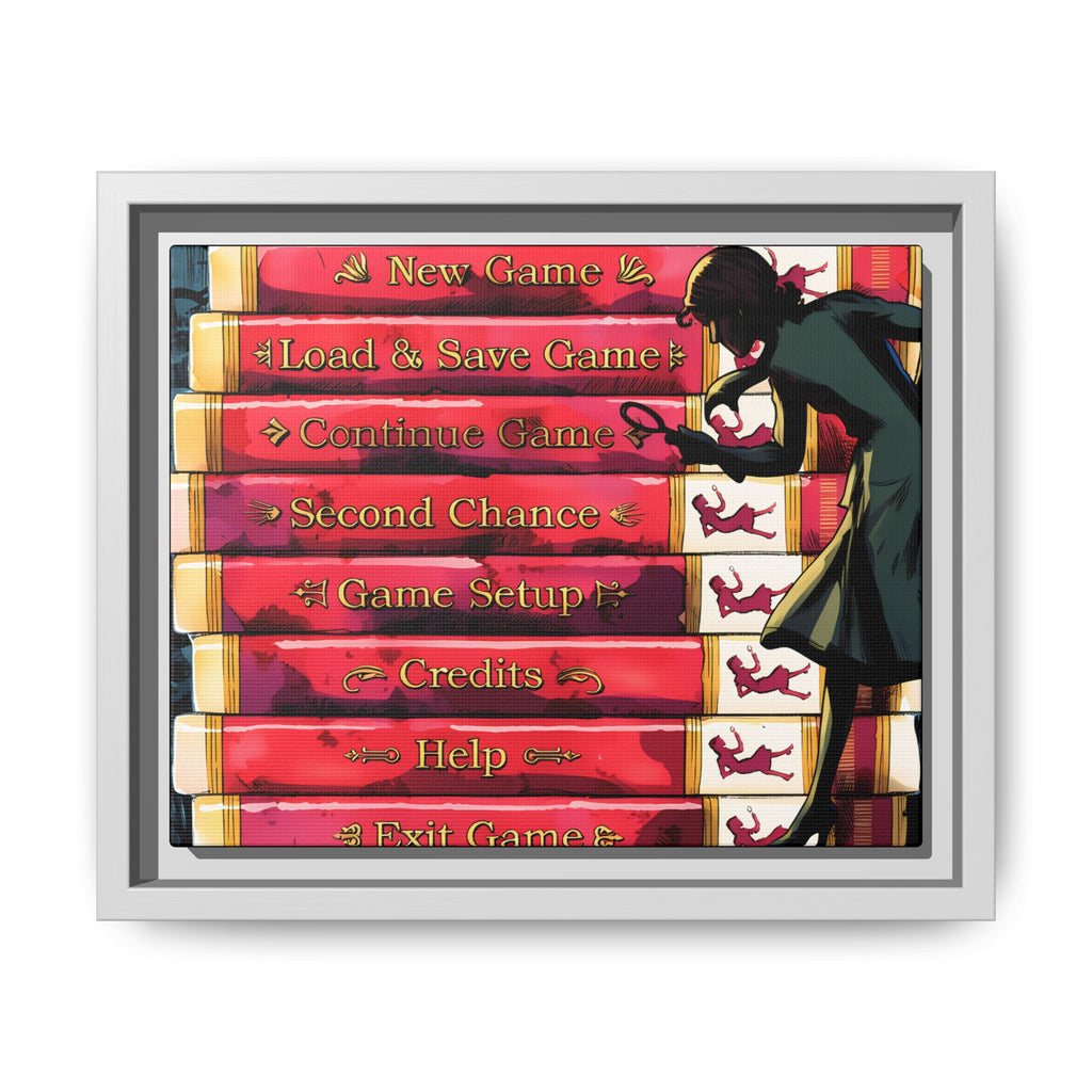 Detective Framed Canvas