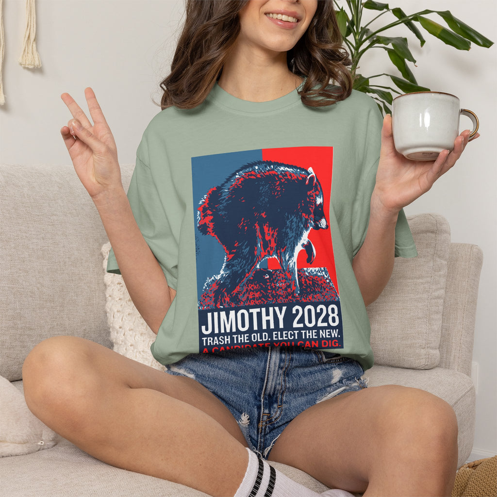 Jimothy 2028 Campaign Poster Tee