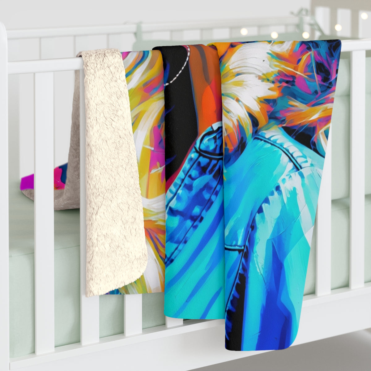 Queen of Country Sherpa Fleece Blanket