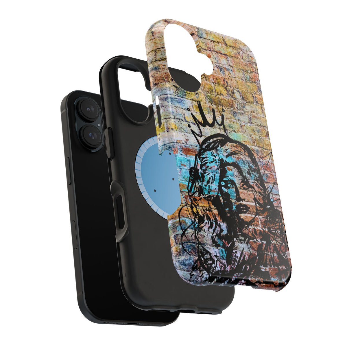 Queen of Country Graffiti Phone Case