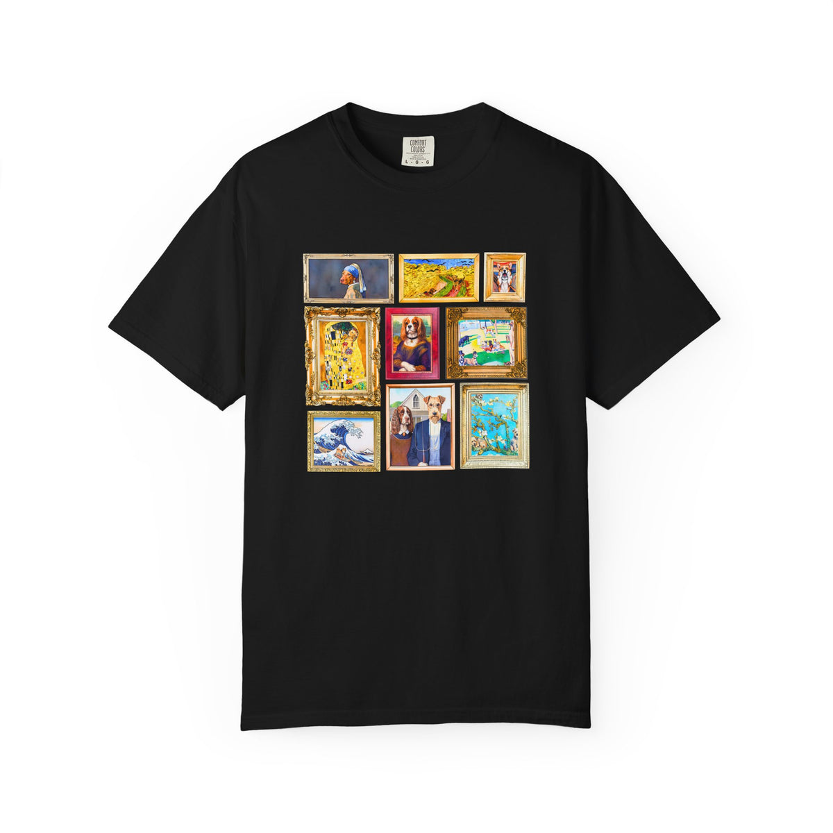Dog Art Gallery Tee