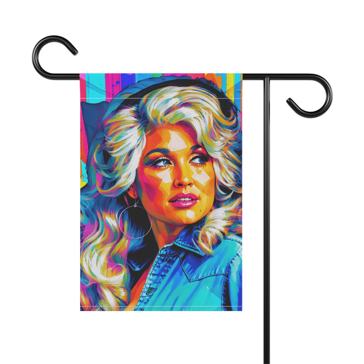 Queen of Country Garden Flag