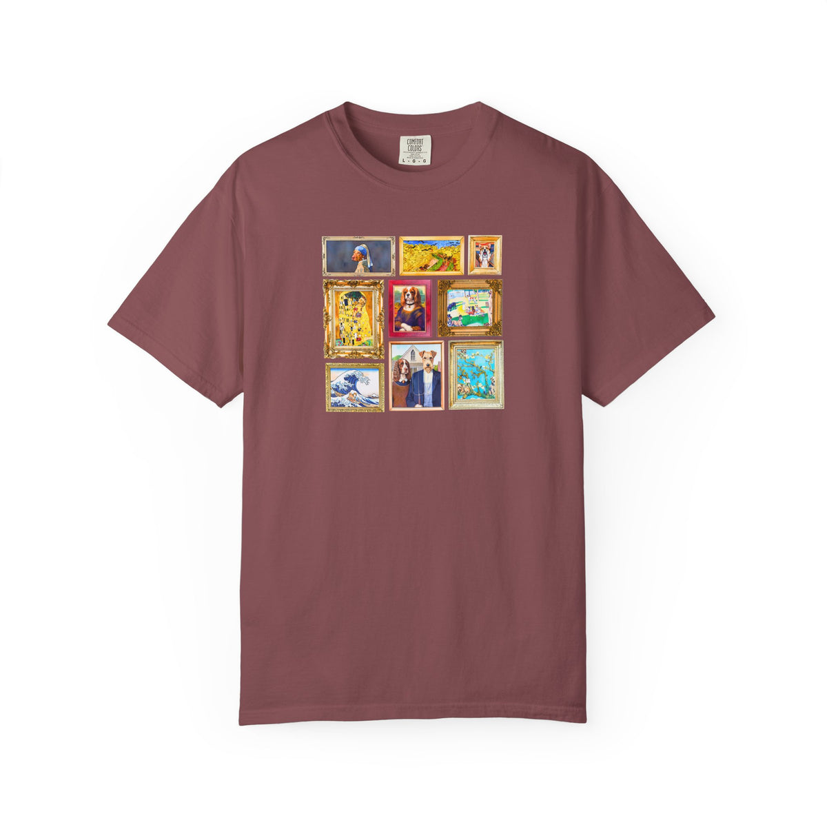 Dog Art Gallery Tee