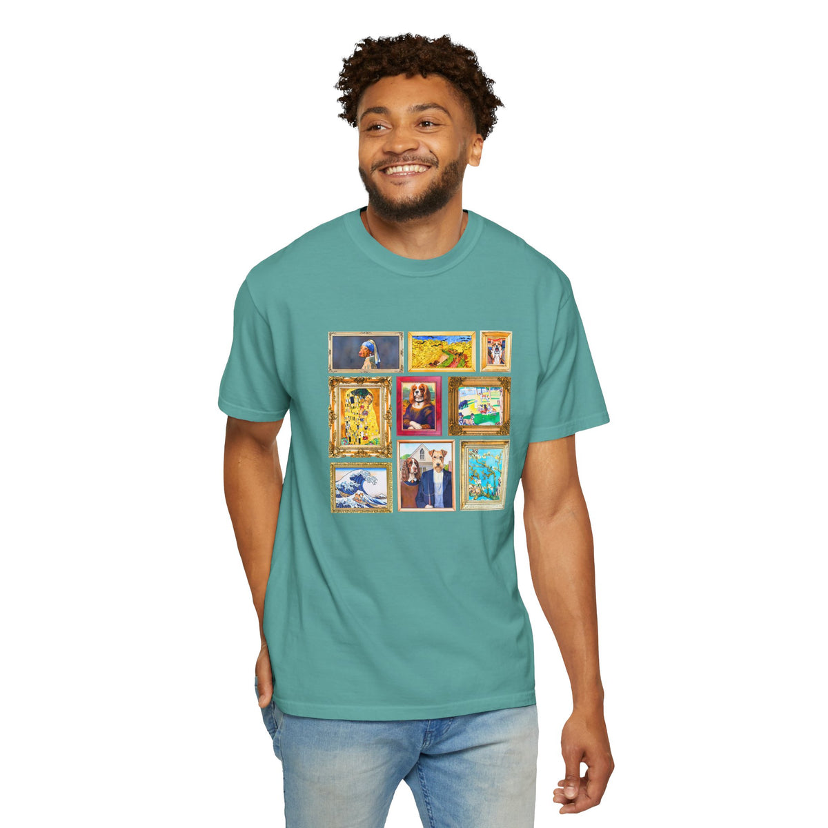 Dog Art Gallery Tee