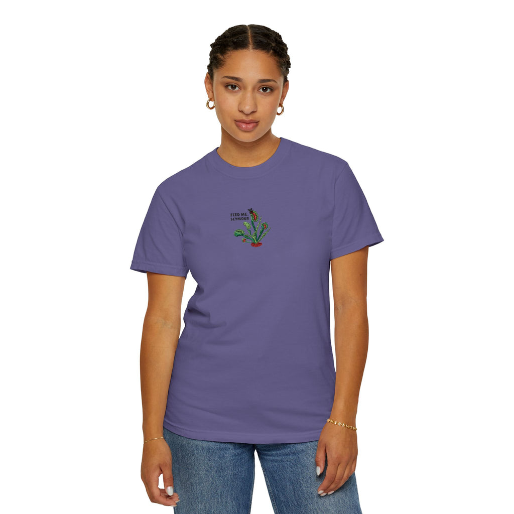 Embroidered Feed Me Seymour Tee