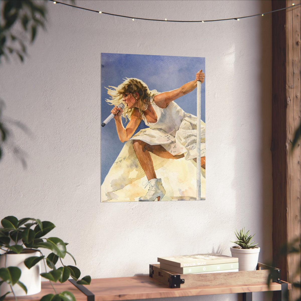 Music Lover Poet Art Print