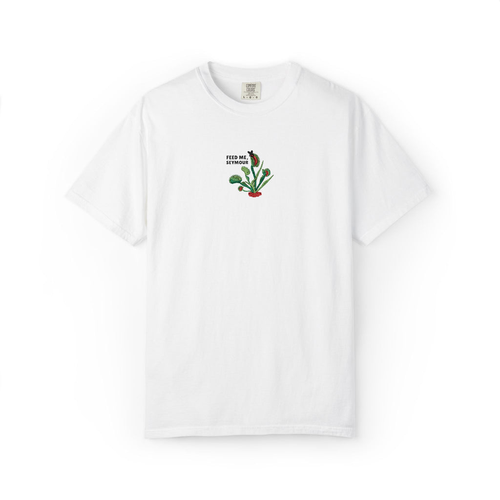Embroidered Feed Me Seymour Tee