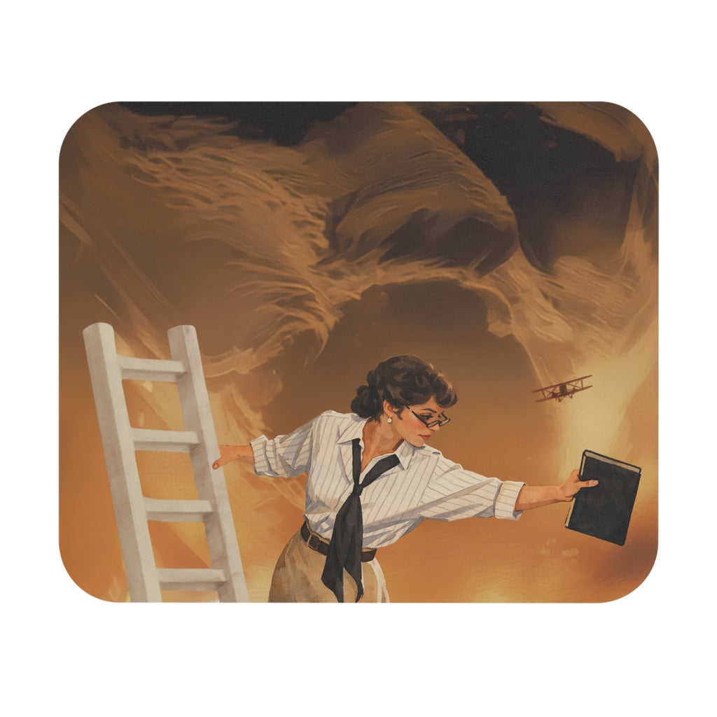 Evelyn Librarian Mouse Pad