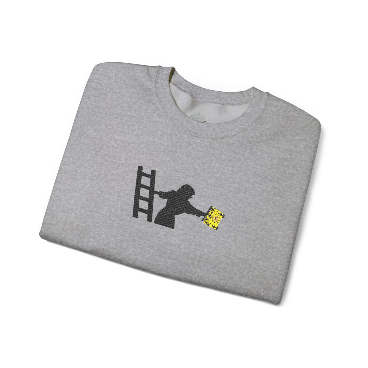 Embroidered Evelyn Librarian Crewneck Sweatshirt