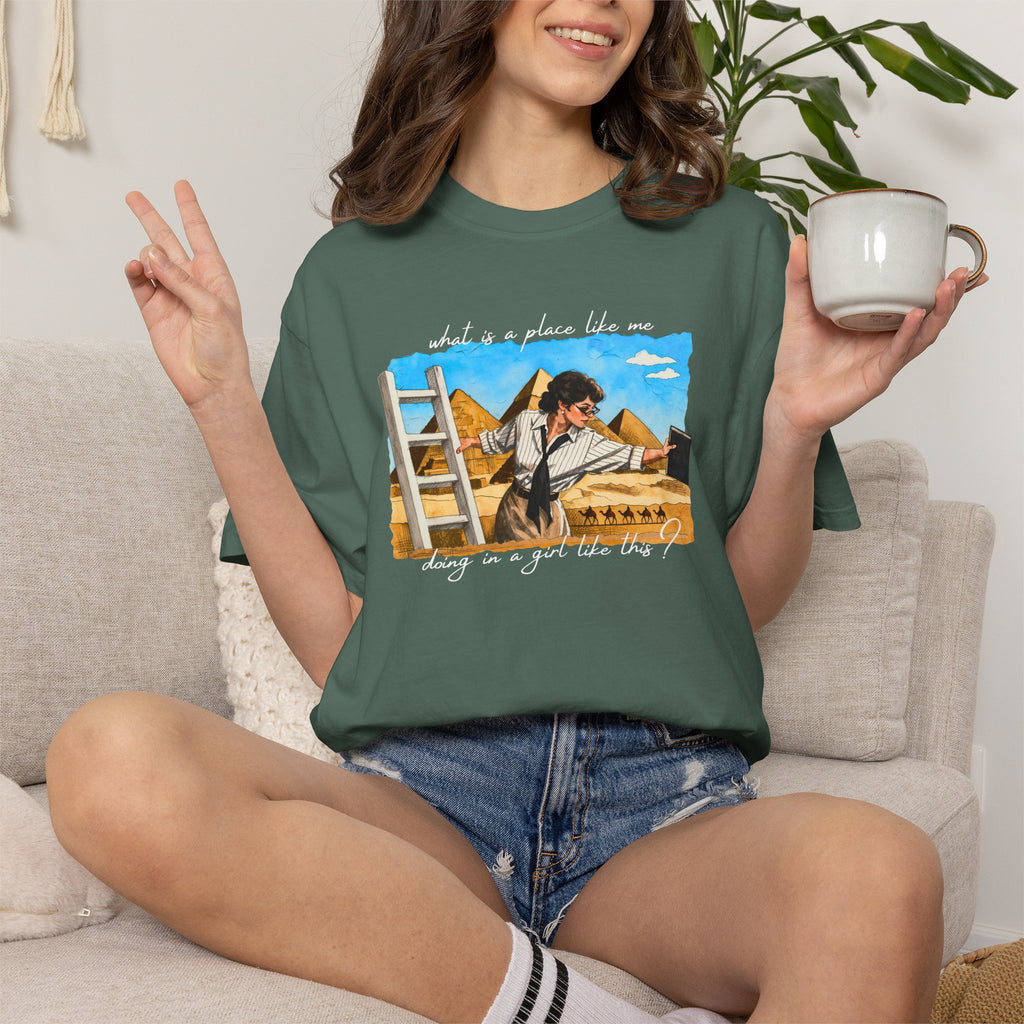 Evelyn Librarian Tee