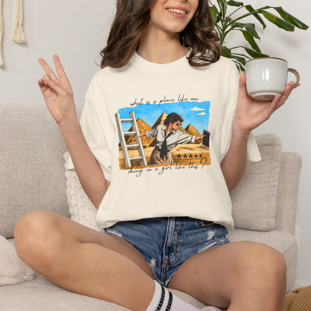 Evelyn Librarian Tee