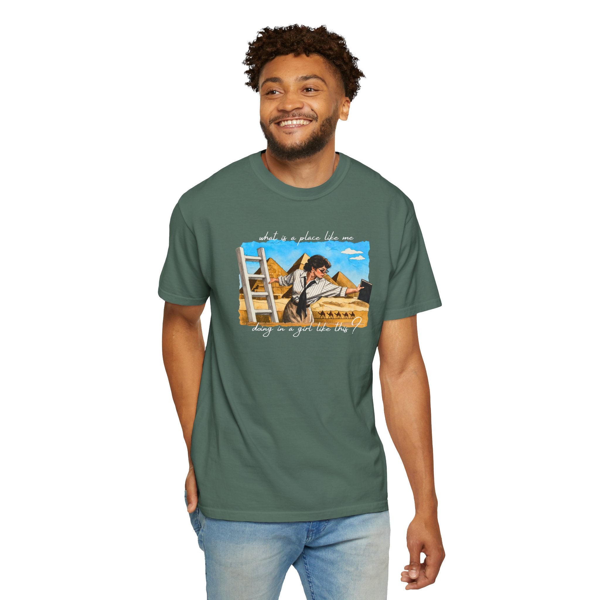 Evelyn Librarian Tee
