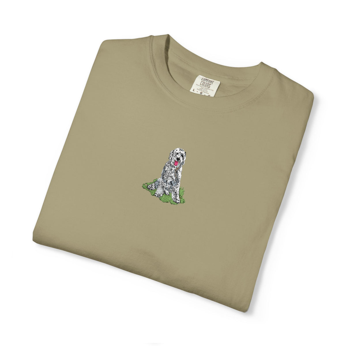 Sheepadoodle Embroidered Tee