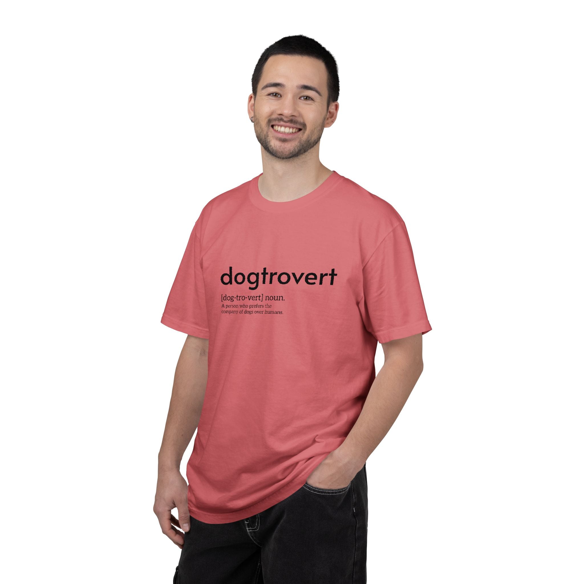 Dog-tro-vert Embroidered T-Shirt