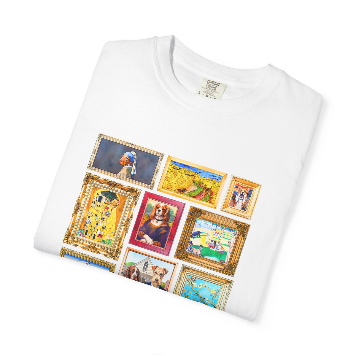 Dog Art Gallery Tee