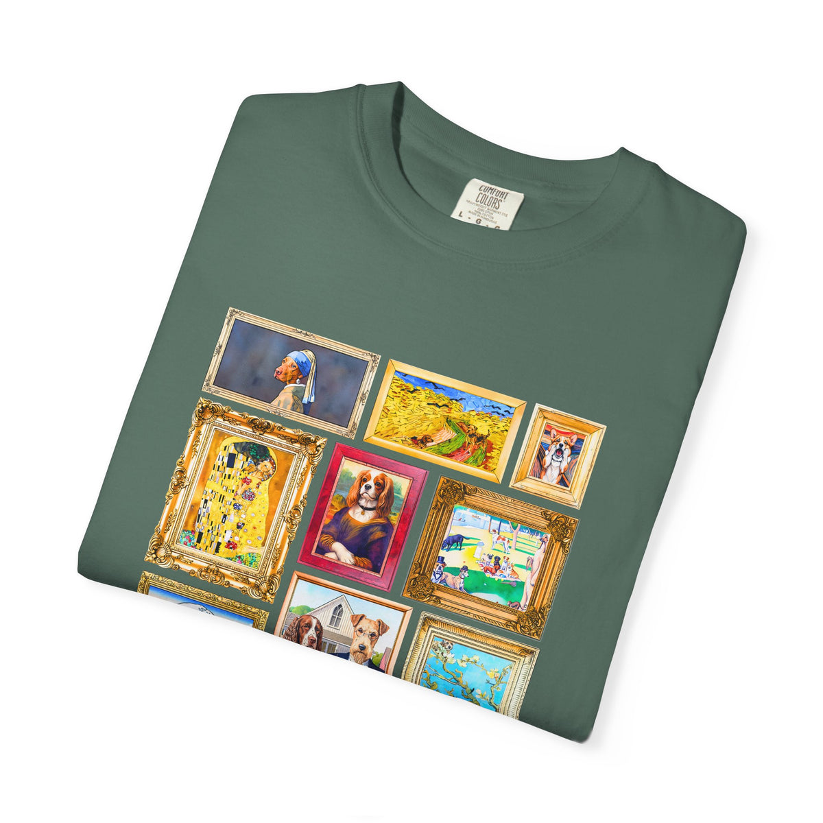Dog Art Gallery Tee
