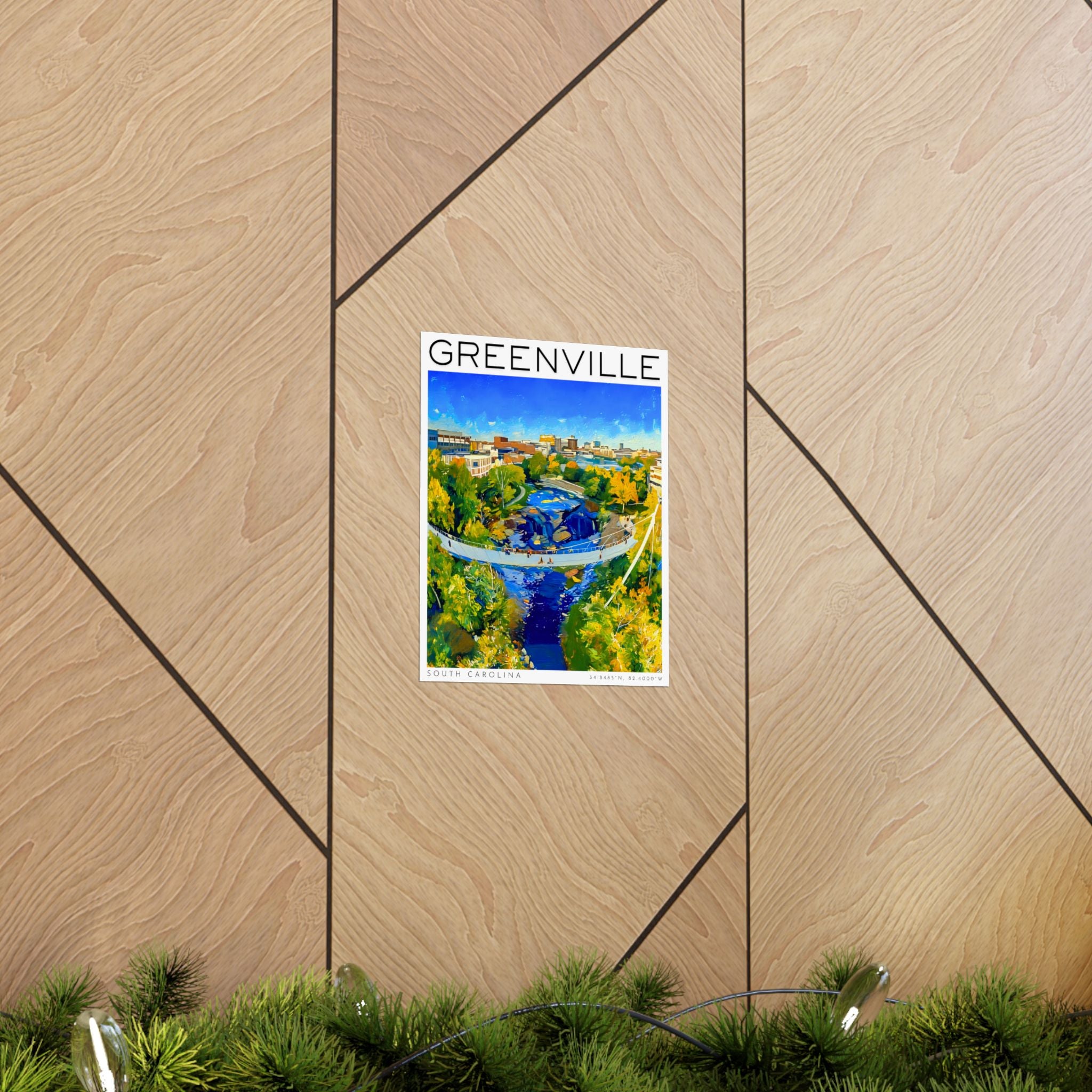 Greenville South Carolina Poster