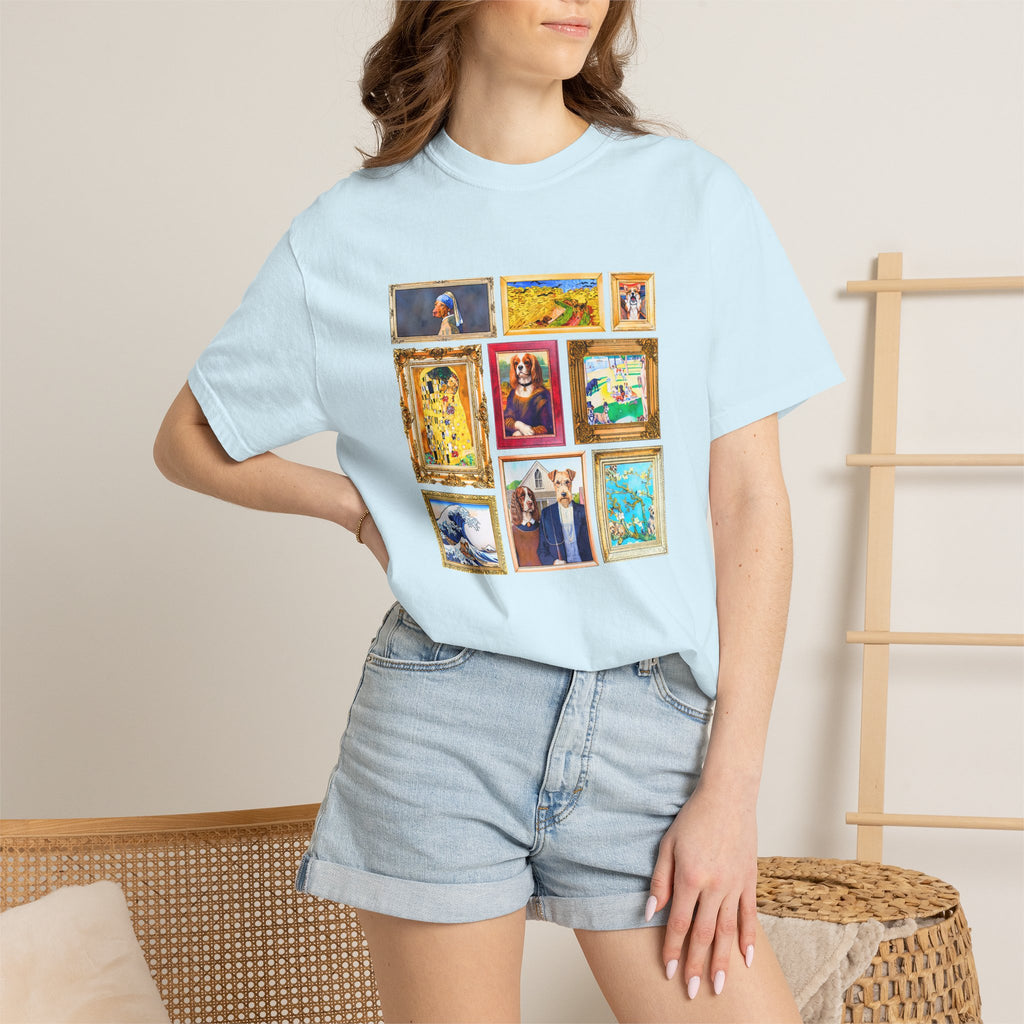 Dog Art Gallery Tee