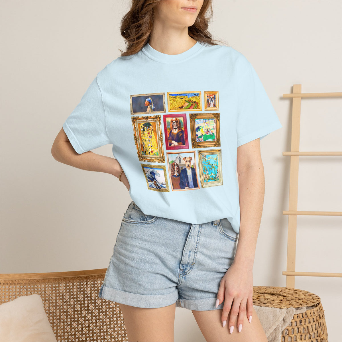 Dog Art Gallery Tee