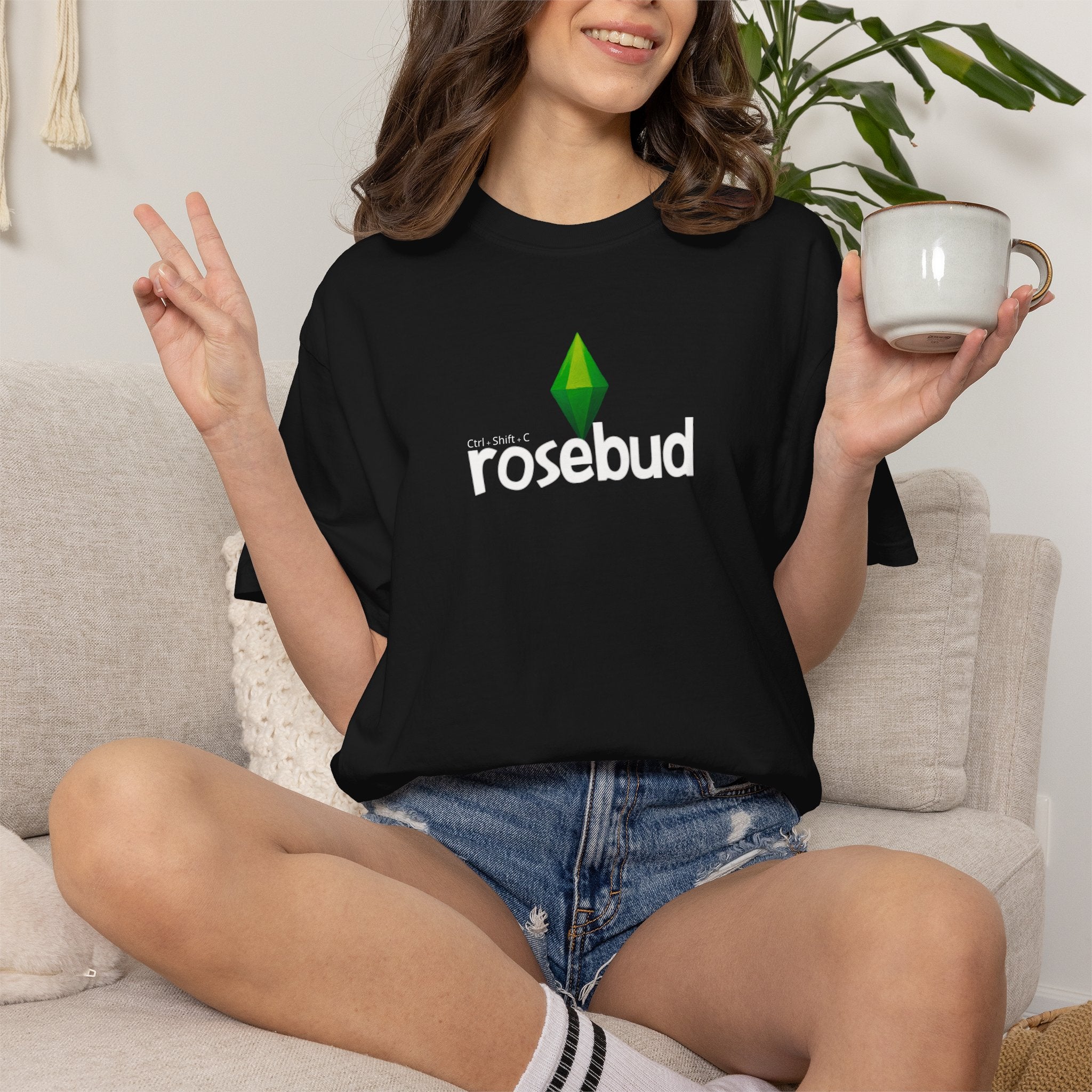 Rosebud Gamer Tee