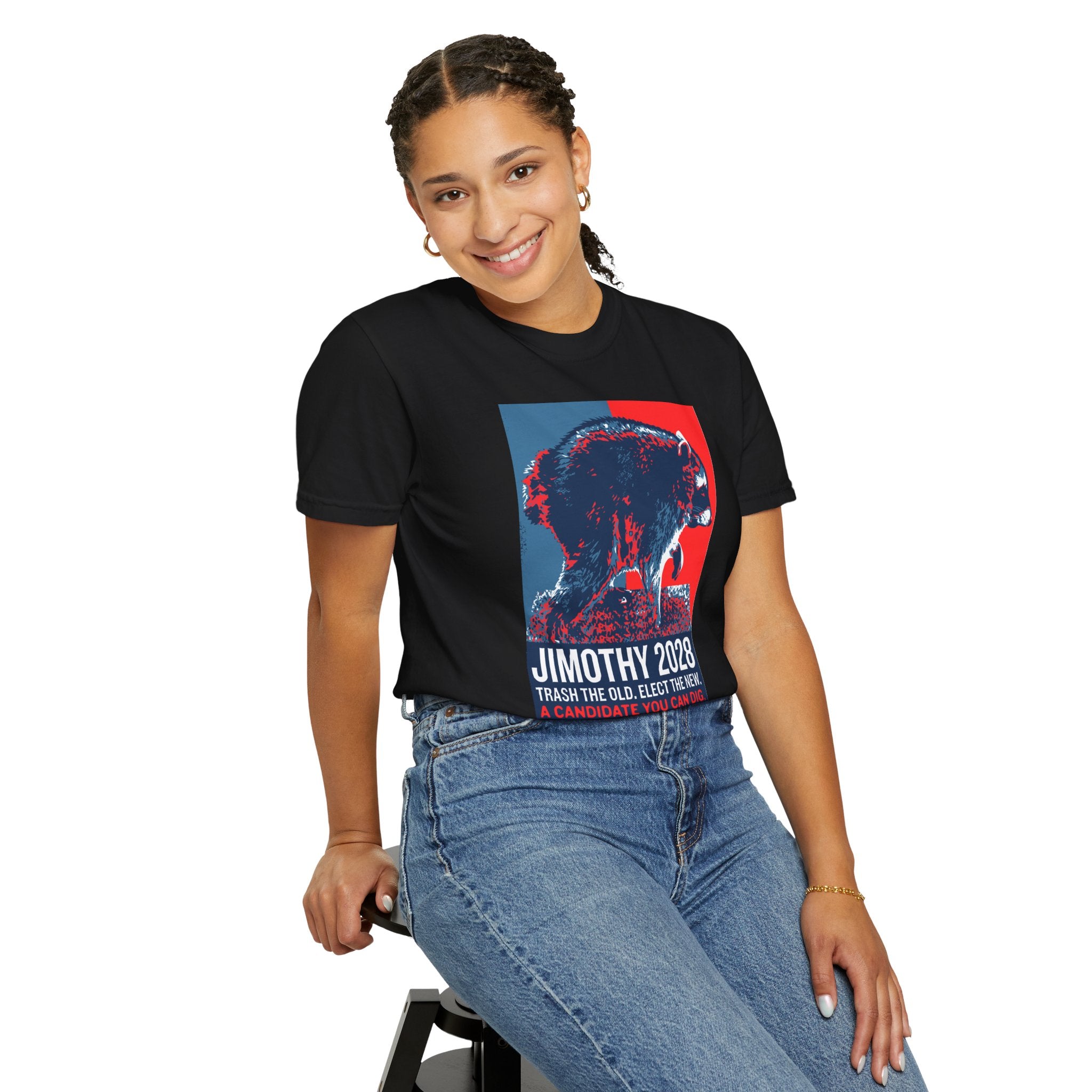 Jimothy 2028 Campaign Poster Tee