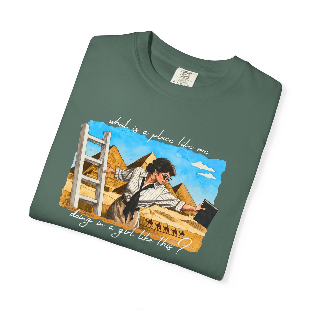 Evelyn Librarian Tee
