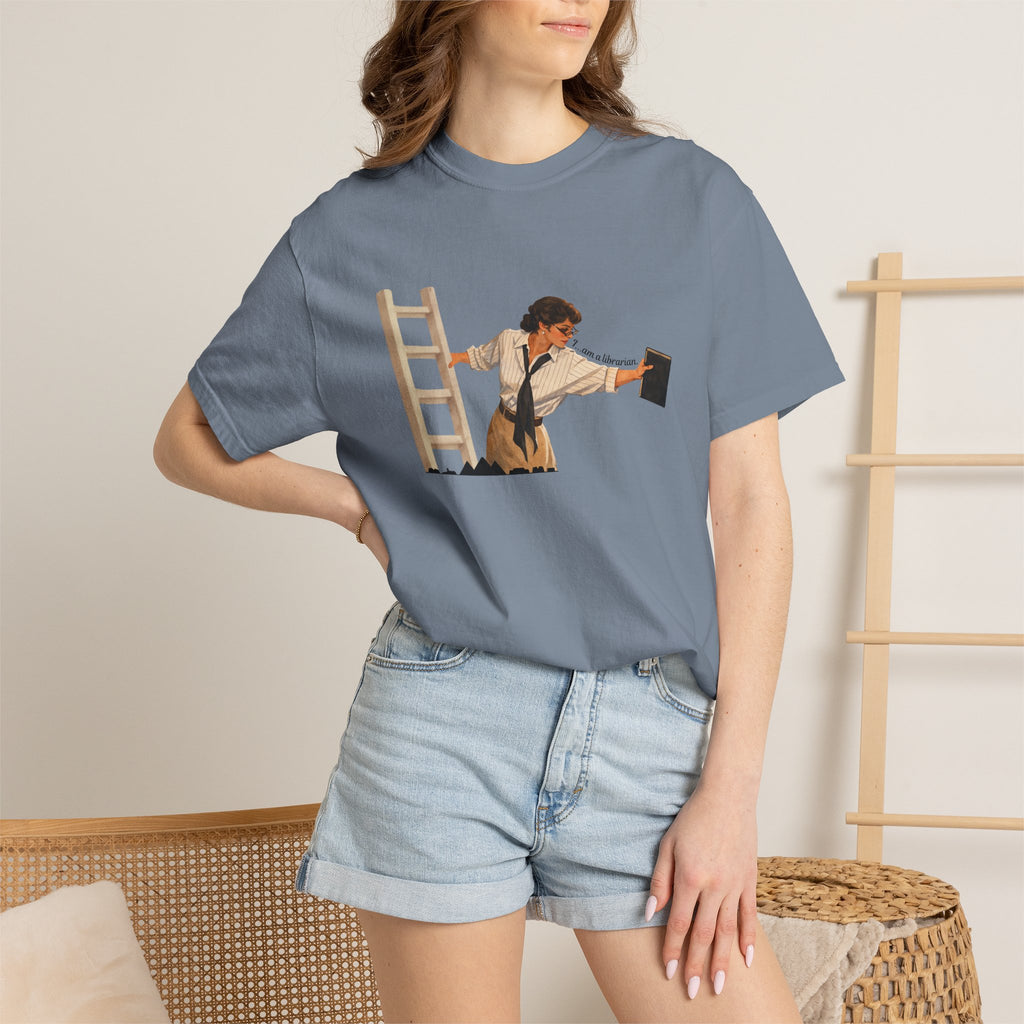 Evelyn Librarian Tee