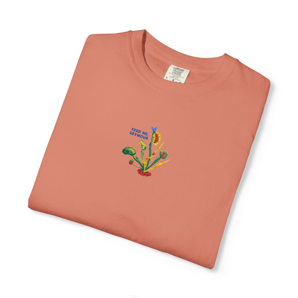 Feed Me Seymour Embroidered Tee