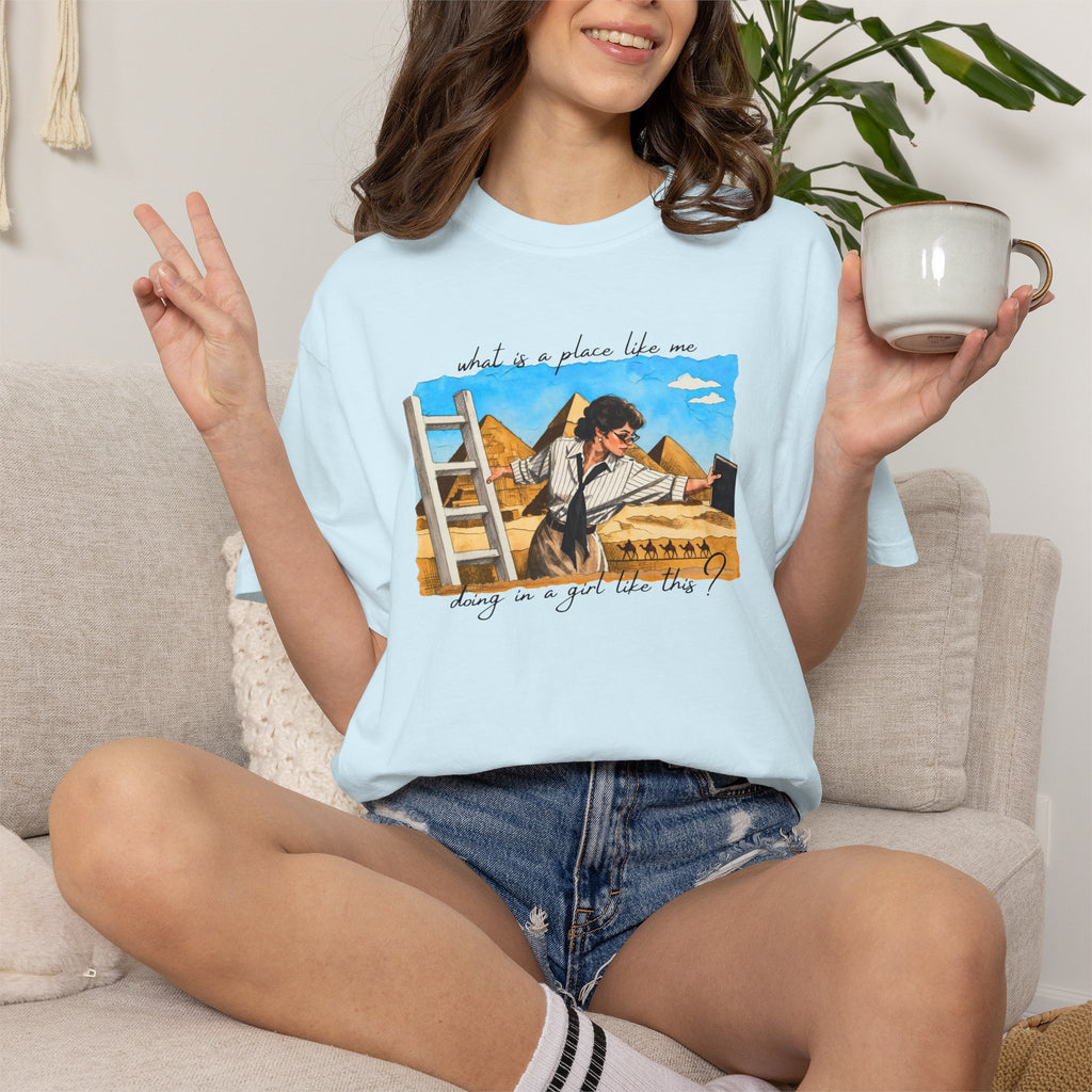 Evelyn Librarian Tee