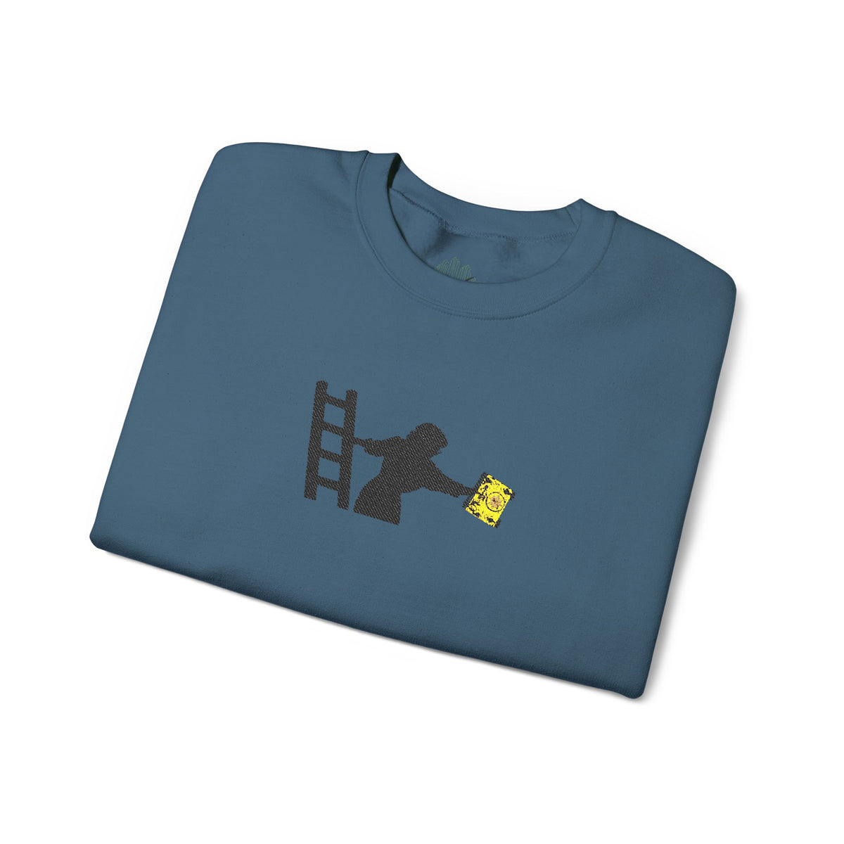 Embroidered Evelyn Librarian Crewneck Sweatshirt