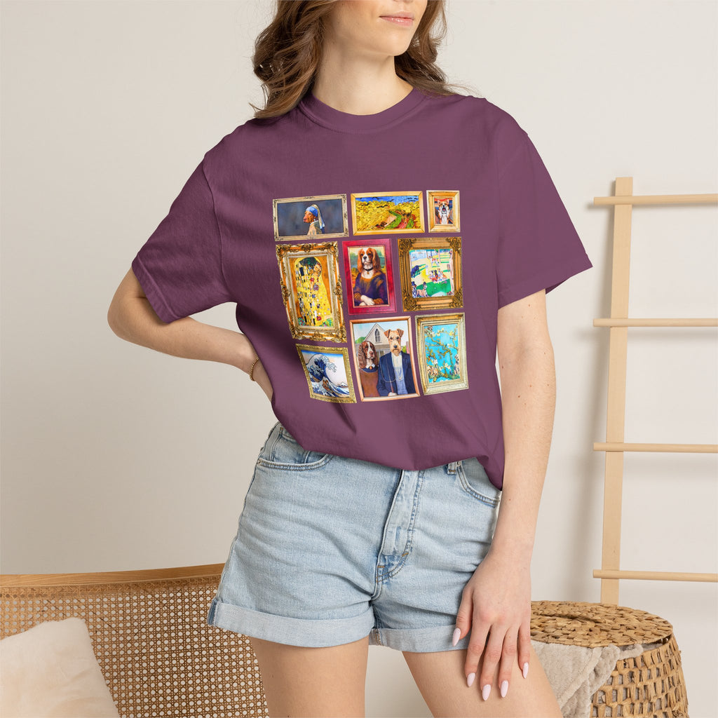 Dog Art Gallery Tee