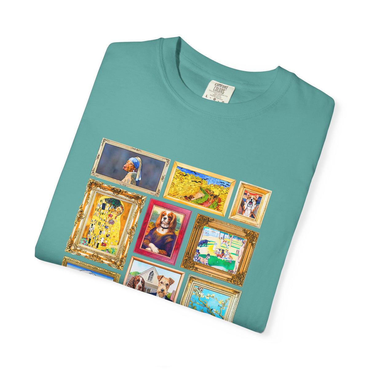 Dog Art Gallery Tee