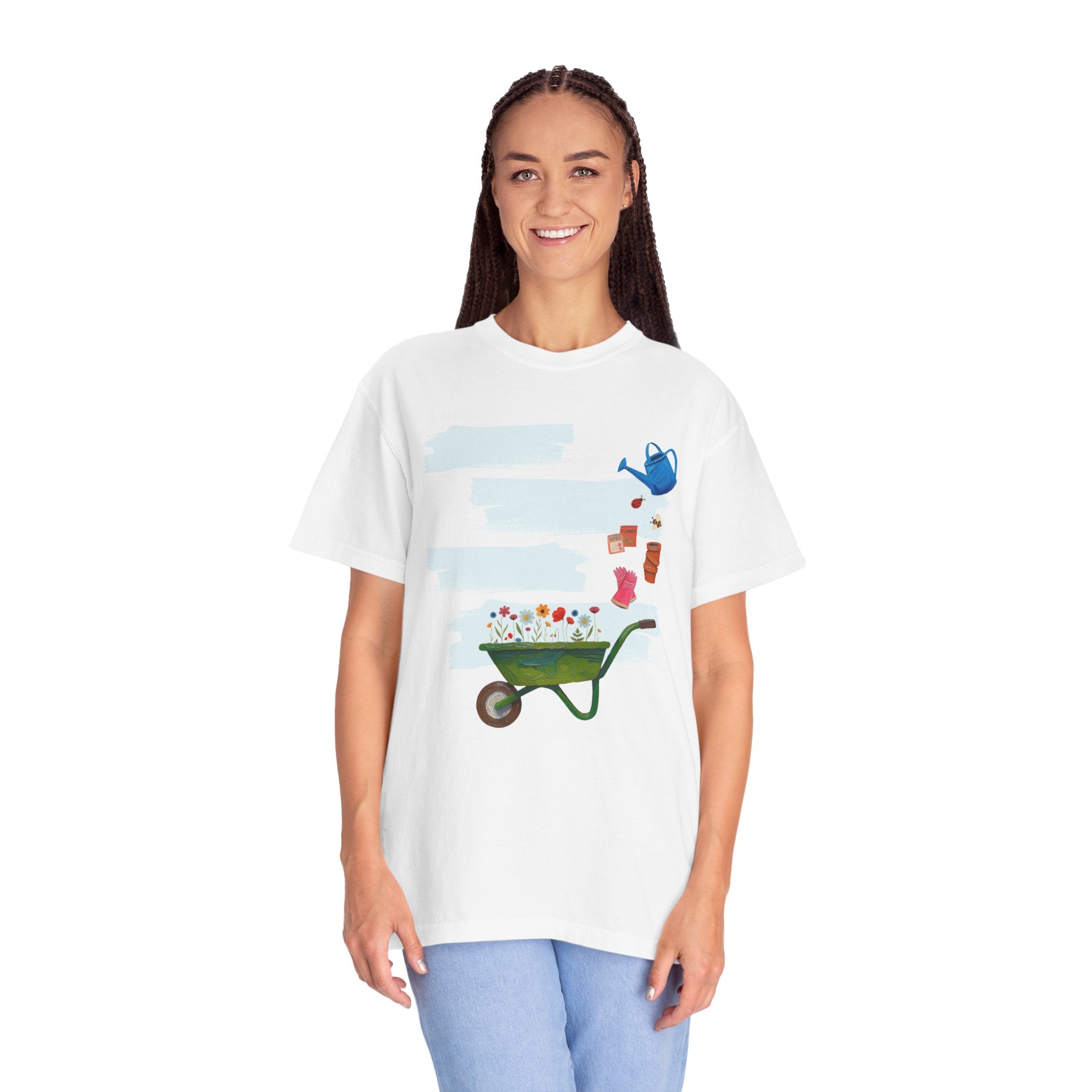 Floral Gardening Tee